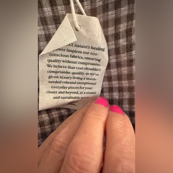 Plaid Brown Women's Skirt - Picture 4 of 5